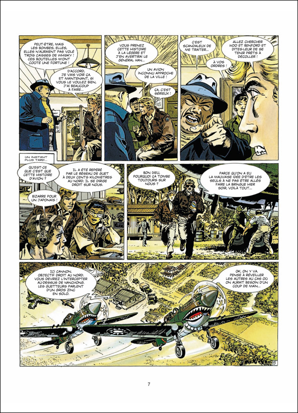 Les Tigres volants [4] page 7